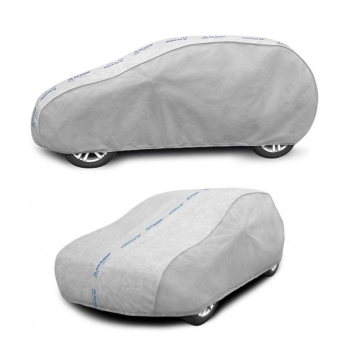 Wodoodporny nieprzemakalny pokrowiec plandeka na samochód Basic Garage M1 (hatchback) 356-380 cm